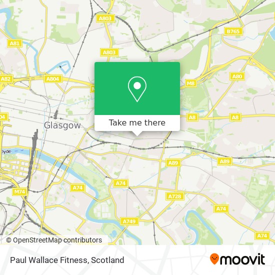 Paul Wallace Fitness map