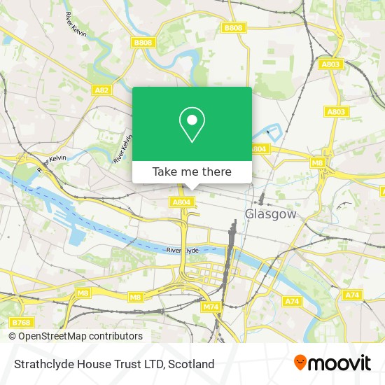 Strathclyde House Trust LTD map