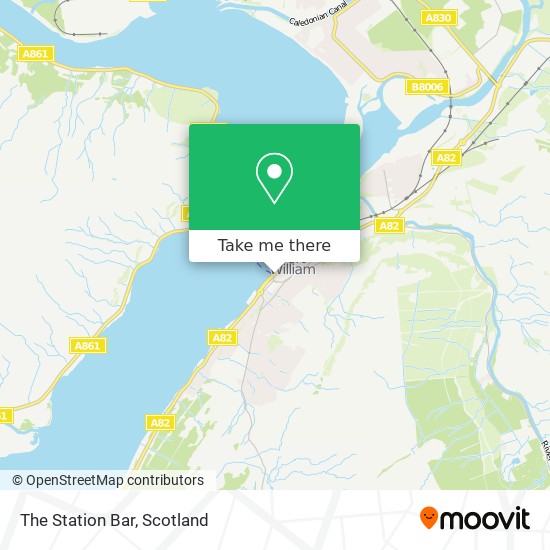 The Station Bar map