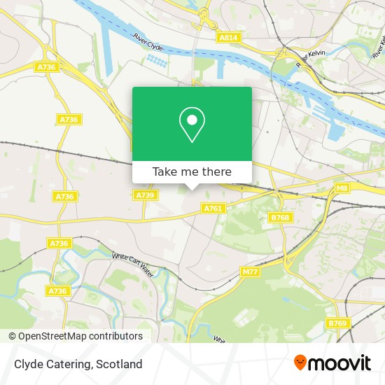 Clyde Catering map