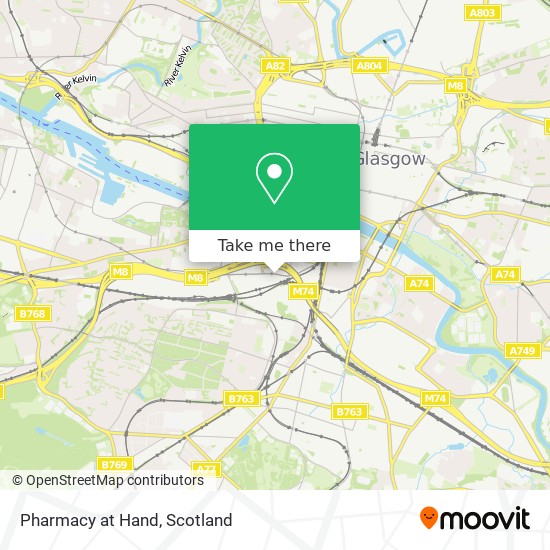 Pharmacy at Hand map