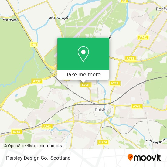 Paisley Design Co. map