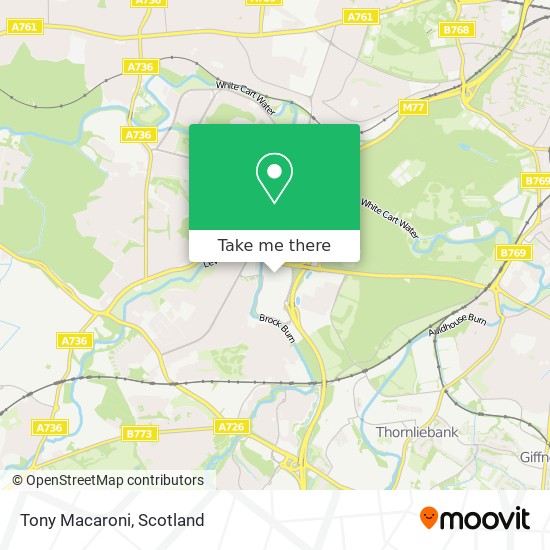 Tony Macaroni map