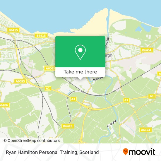 Ryan Hamilton Personal Training map
