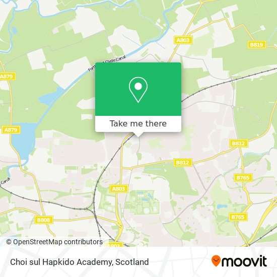 Choi sul Hapkido Academy map