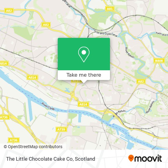 The Little Chocolate Cake Co map