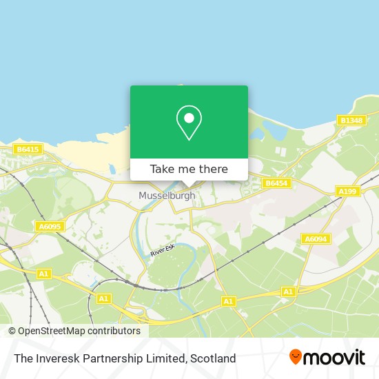 The Inveresk Partnership Limited map