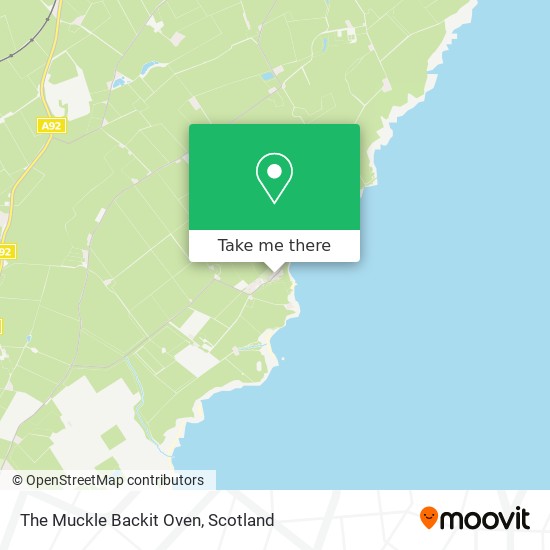 The Muckle Backit Oven map