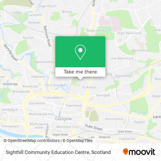 Sighthill Community Education Centre map