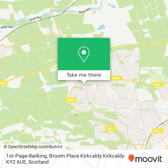 1st-Page-Ranking, Broom Place Kirkcaldy Kirkcaldy KY2 6UE map