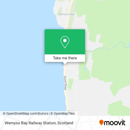 Wemyss Bay Railway Station map