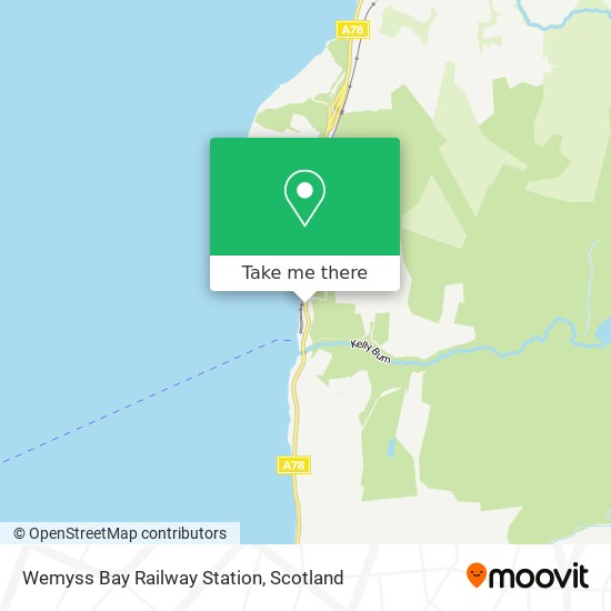 Wemyss Bay Railway Station map