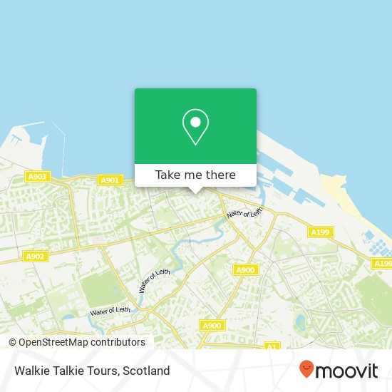Walkie Talkie Tours map