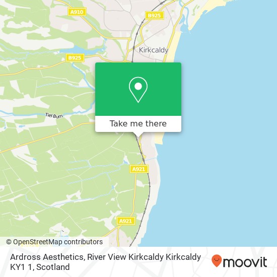 Ardross Aesthetics, River View Kirkcaldy Kirkcaldy KY1 1 map
