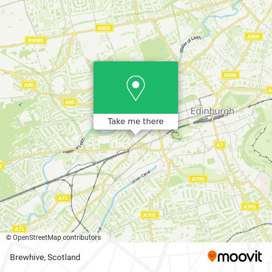 Brewhive map