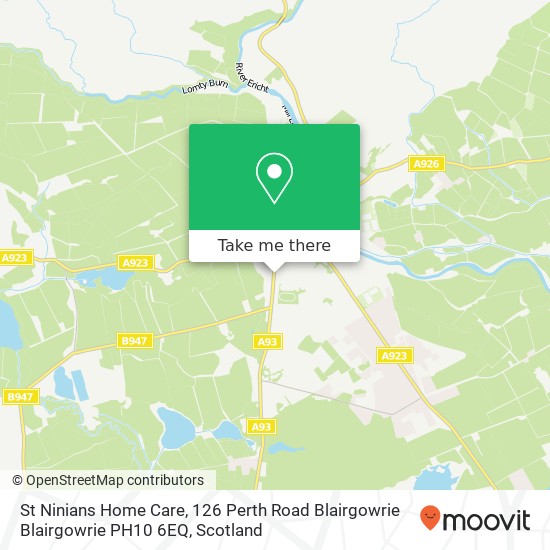 St Ninians Home Care, 126 Perth Road Blairgowrie Blairgowrie PH10 6EQ map