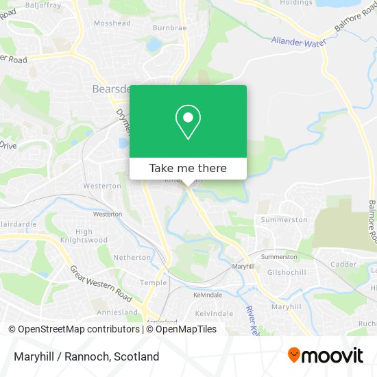 Maryhill / Rannoch map