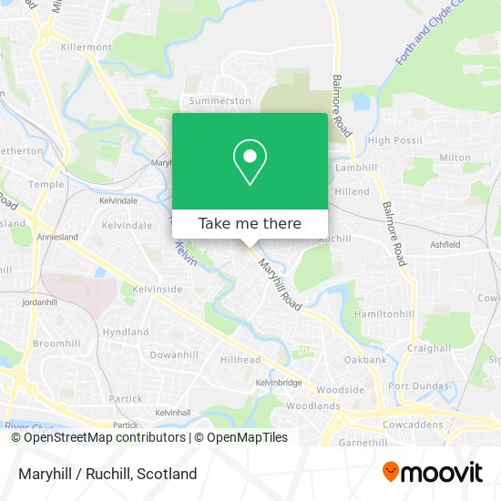 Maryhill / Ruchill map