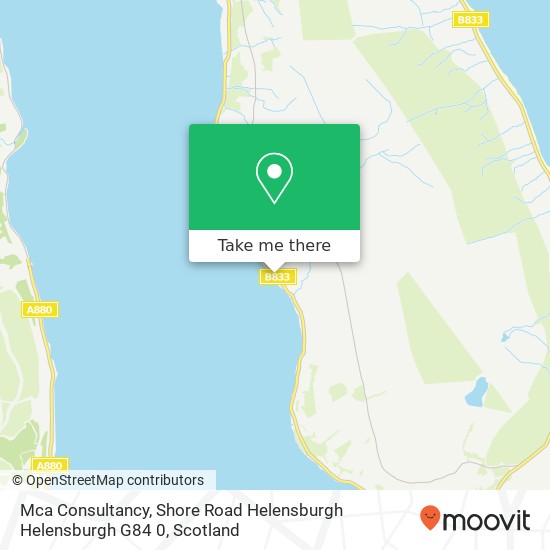 Mca Consultancy, Shore Road Helensburgh Helensburgh G84 0 map