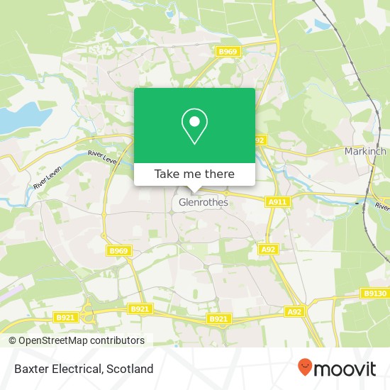 Baxter Electrical map