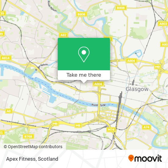 Apex Fitness map