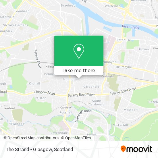 The Strand - Glasgow map