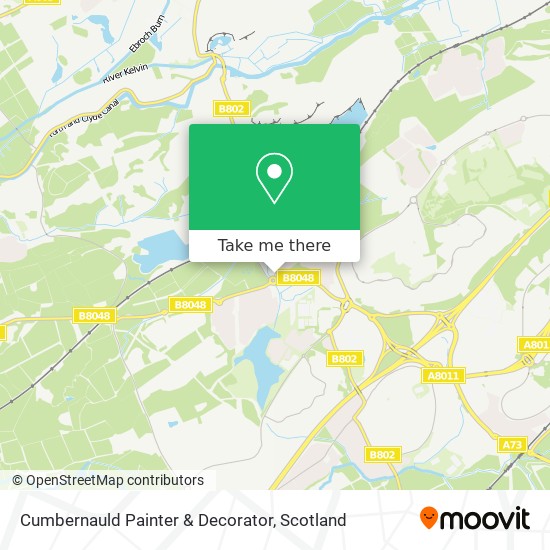 Cumbernauld Painter & Decorator map