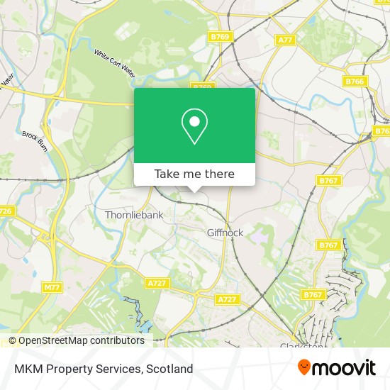 MKM Property Services map