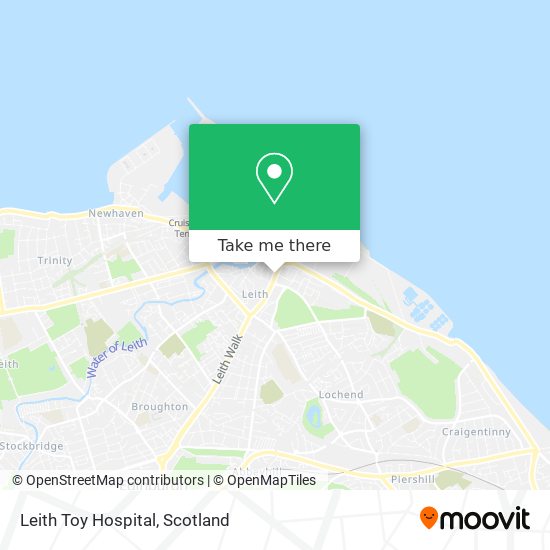 Leith Toy Hospital map