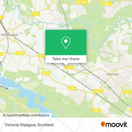 Victoria Glasgow map