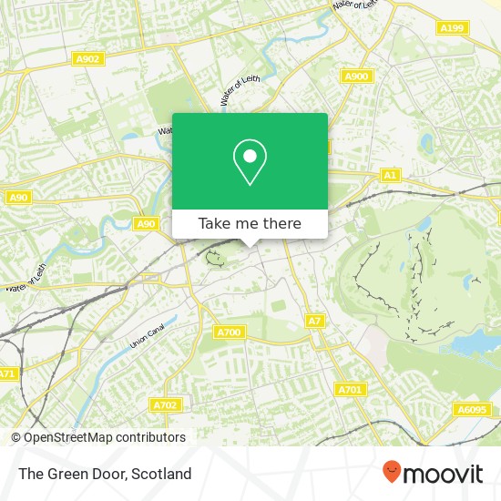 The Green Door map