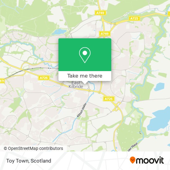 Toy Town map