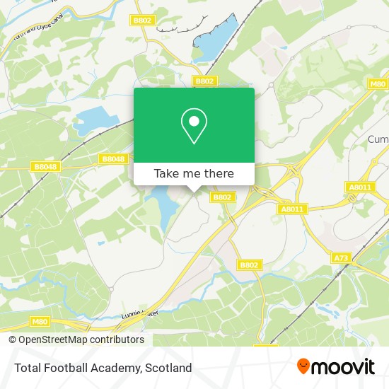 Total Football Academy map