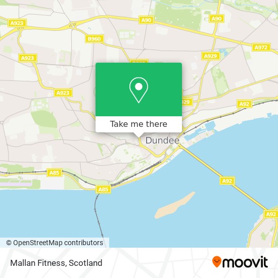 Mallan Fitness map