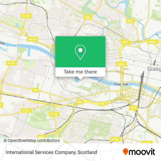 International Services Company map