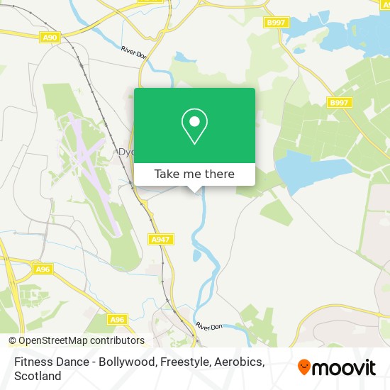 Fitness Dance - Bollywood, Freestyle, Aerobics map