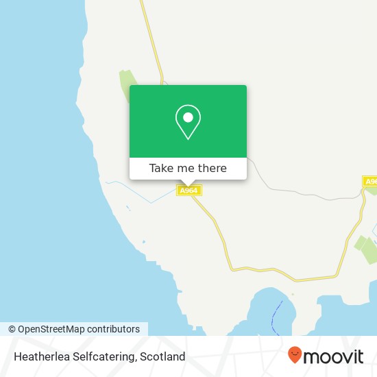 Heatherlea Selfcatering map