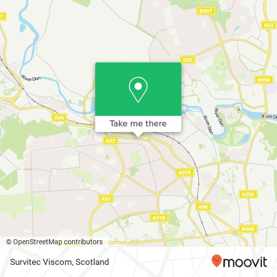 Survitec Viscom map