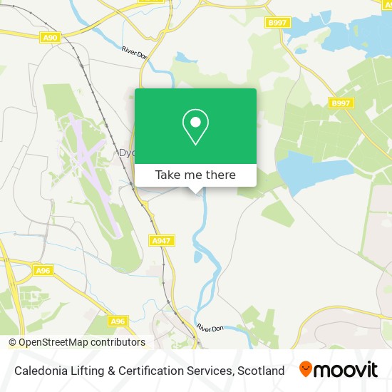 Caledonia Lifting & Certification Services map