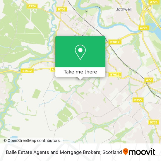 Baile Estate Agents and Mortgage Brokers map