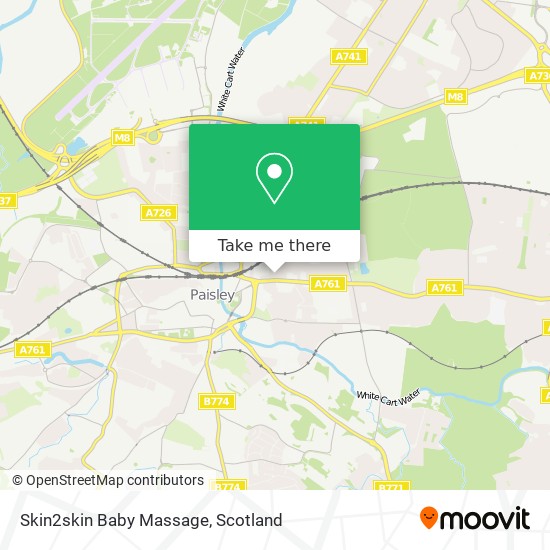 Skin2skin Baby Massage map