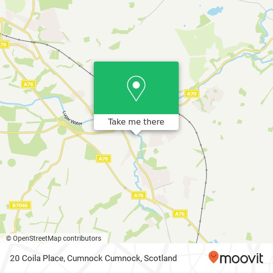 20 Coila Place, Cumnock Cumnock map