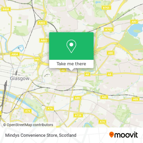 Mindys Convenience Store map