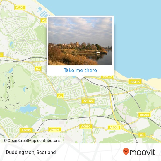 Duddingston map