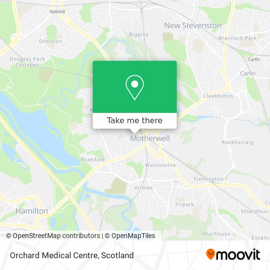 Orchard Medical Centre map