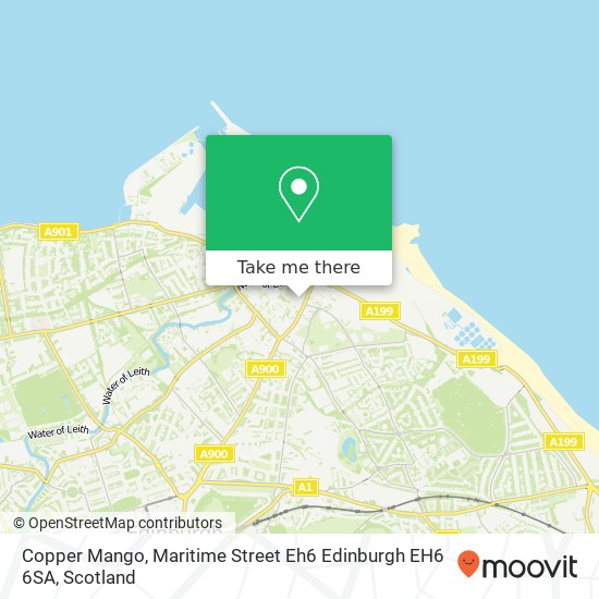 Copper Mango, Maritime Street Eh6 Edinburgh EH6 6SA map