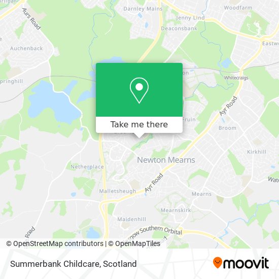 Summerbank Childcare map