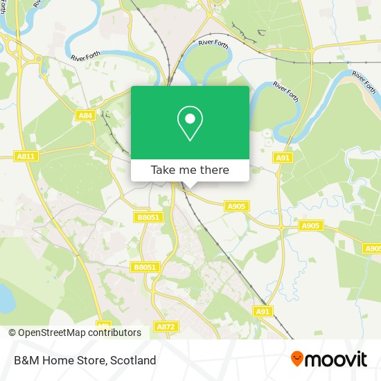 B&M Home Store map