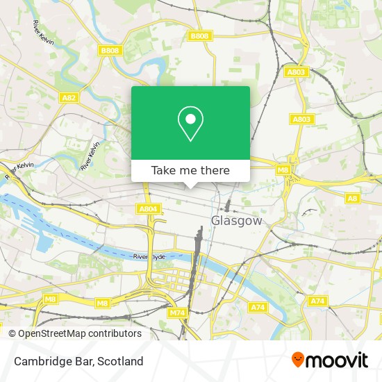 Cambridge Bar map