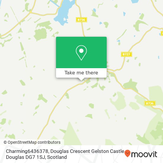 Charming6436378, Douglas Crescent Gelston Castle Douglas DG7 1SJ map